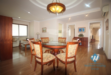 Ciputra furnished 3 bedroom apartment for rent in Ciputra, Tay Ho